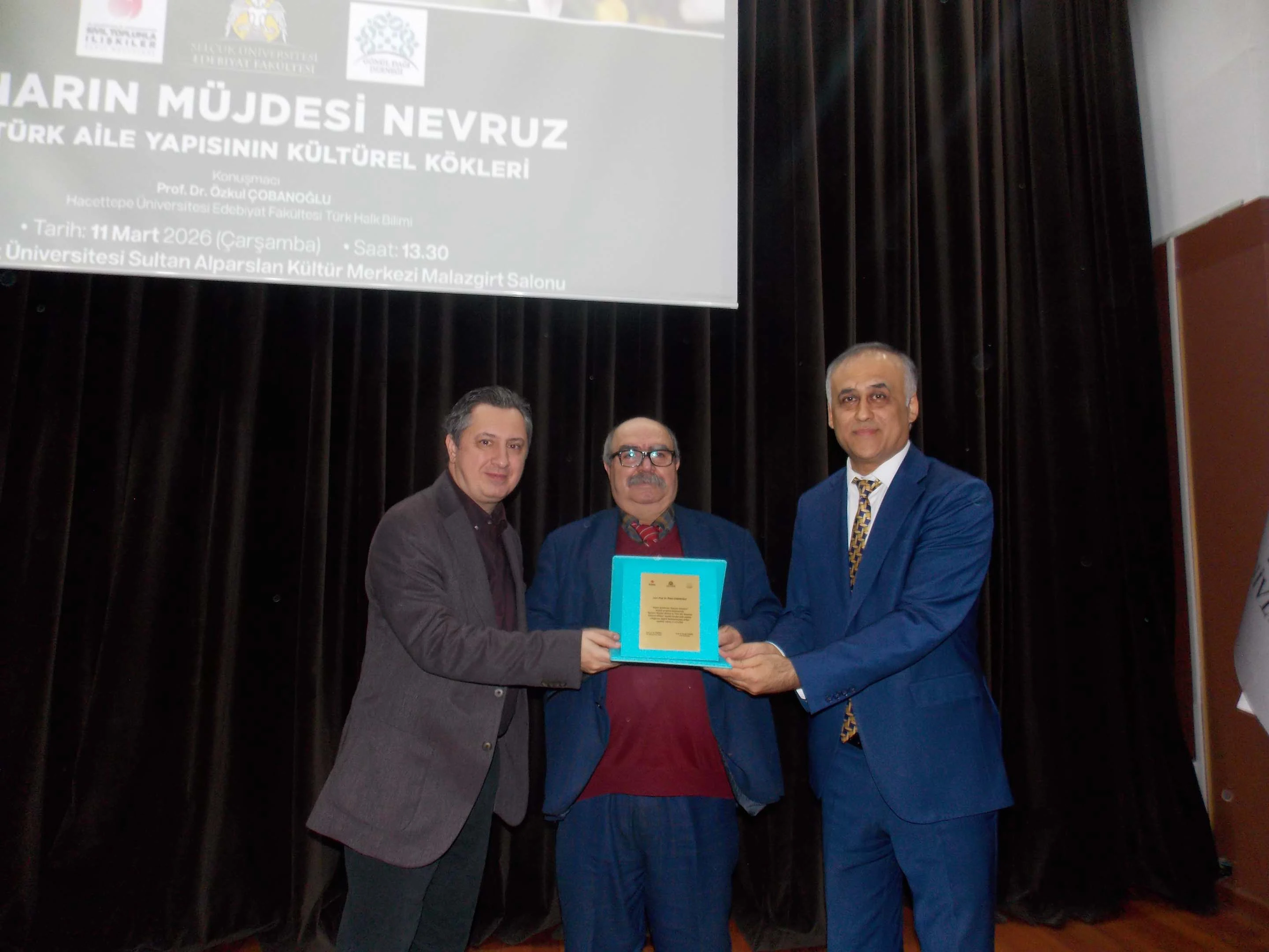 Selçuk Üniversitesi’nde Baharın Müjdesi Nevruz ve Türk Aile Yapısının Kültürel Kökleri’ Konferansı Düzenlendi